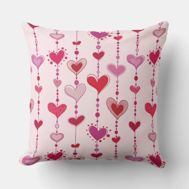 Heart Tiles Cushion (Front)