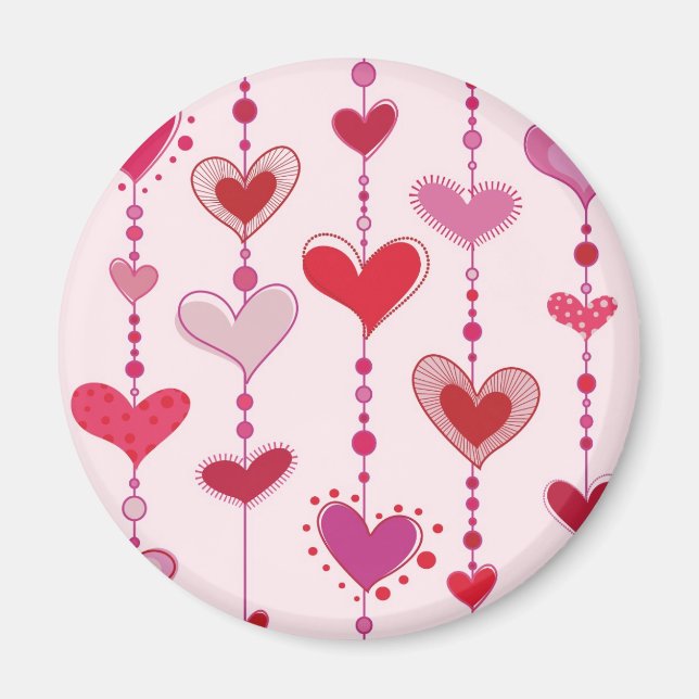 Heart Tiles Magnet (Front)