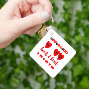 Heart-to-Heart Key Ring