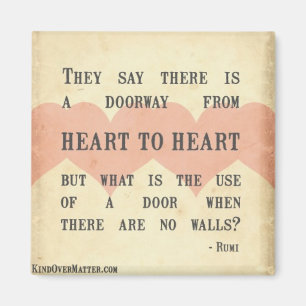 Heart to Heart Magnet