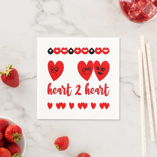 Heart-to-Heart Napkin (Insitu)