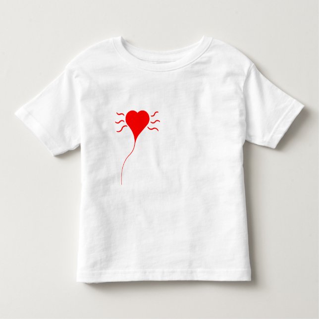 Heart Toddler T-Shirt (Front)