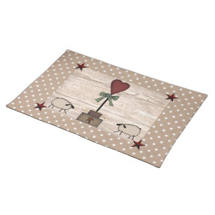 Heart Topiary Placemat