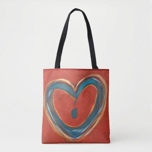 Heart Tote Bag (Front)