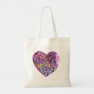 Heart tote bag