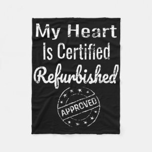 Heart Transplant Cardiac Patient Heart Surgery Fleece Blanket