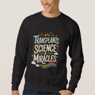 Heart Transplant Nurses Design Bone Marrow BMT Nur Sweatshirt