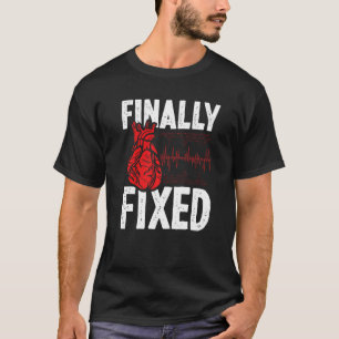 Heart Transplant Survivor Heart Bypass Open Heart  T-Shirt