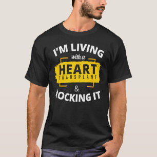 Heart Transplant Survivor Warrior Surgery Recovery T-Shirt