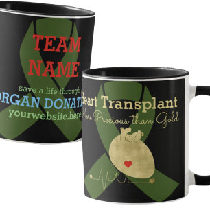 Heart Transplant Team Customisable Coffee Mug