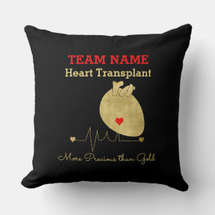 Heart Transplant Team Customisable Cushion