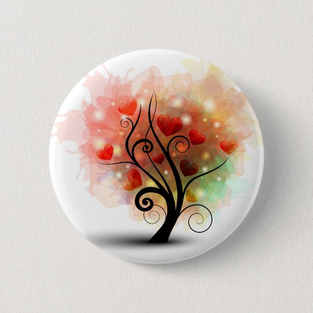 Heart Tree Button (Front)