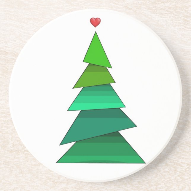 Heart Tree Coaster (Front)