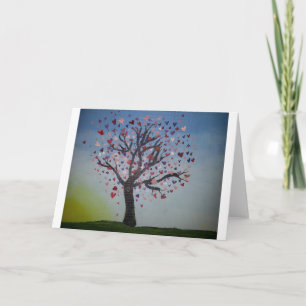 Heart Tree Greeting Card