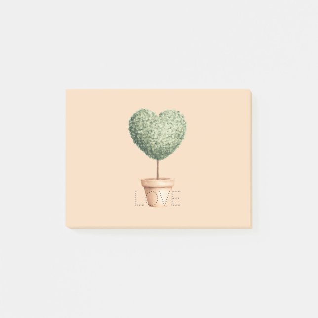 Heart Tree Love Post-it Notes (Front)