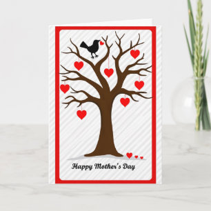 Heart Tree Mothers Day Card