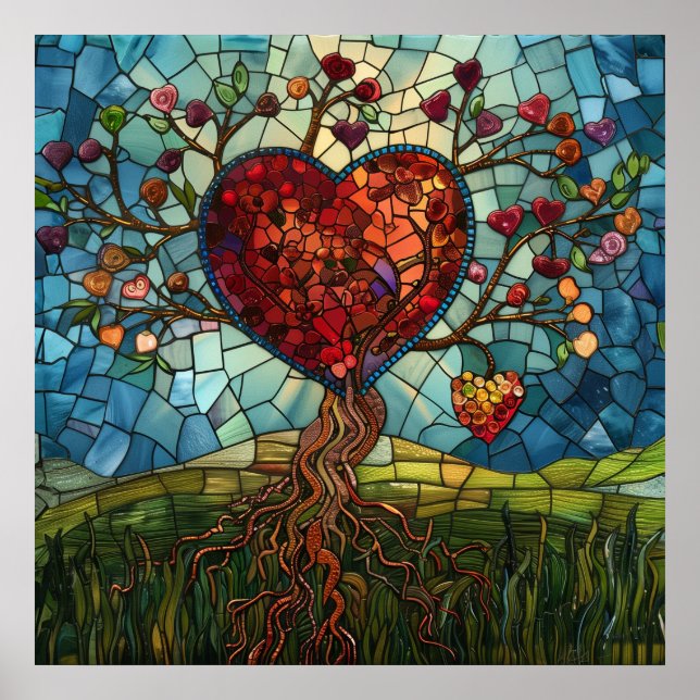 Heart Tree of Life Poster (Front)
