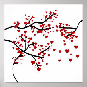 Heart Tree Poster
