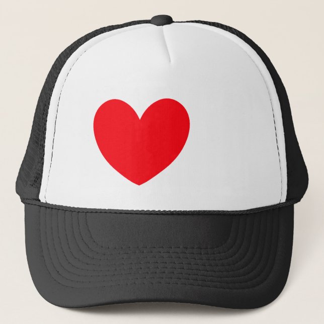 heart trucker hat (Front)
