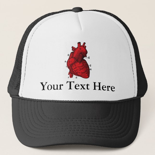Heart Trucker Hat (Front)