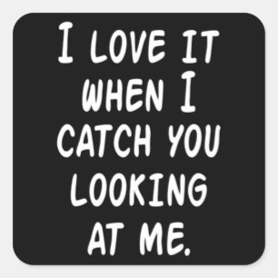 Heart Valentine's Day Love Romantic Funny Gift Square Sticker
