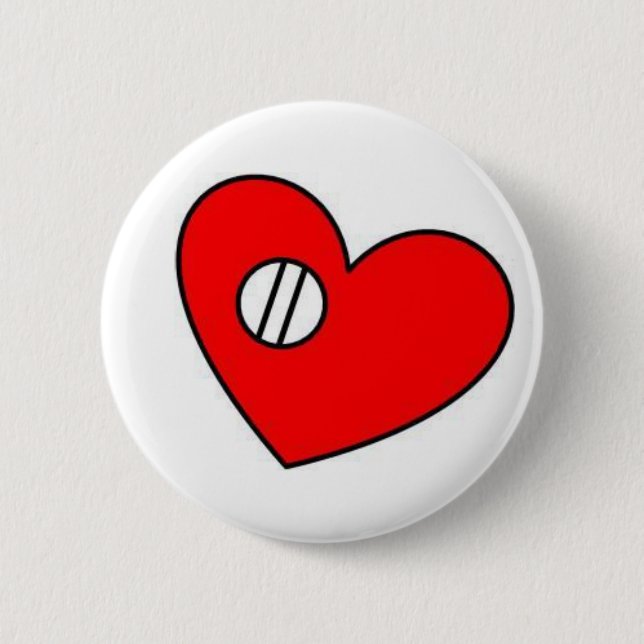 Heart Valve Button (Front)