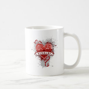 Heart Vivaldi Coffee Mug