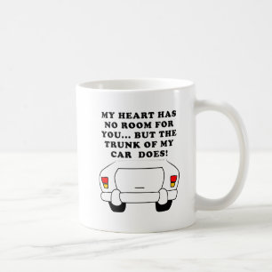 Heart Vs Trunk Funny Mug