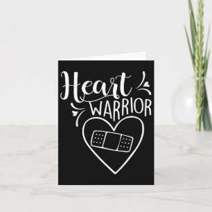 Heart Warrior Chd Awareness Present Congenital Hea Card
