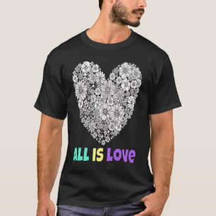 Heart Warrior Love Birthday For Women Teens Girl T-Shirt