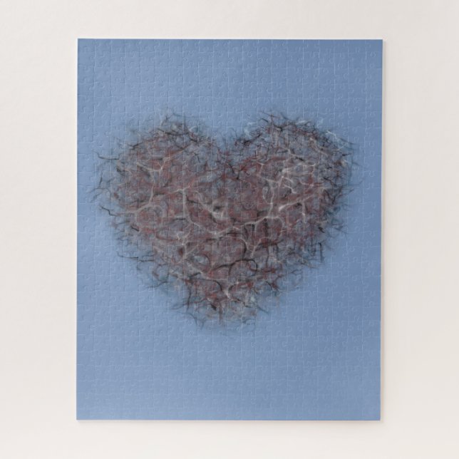 Heart Wave puzzle (Vertical)