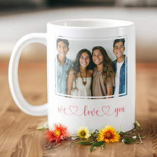 Heart - We Love You - Mother's Day Photo  Coffee Mug