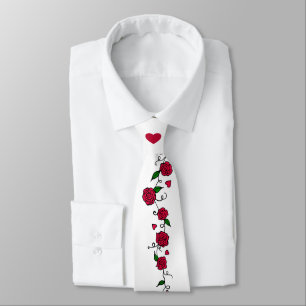 Heart Wedding Neck Tie