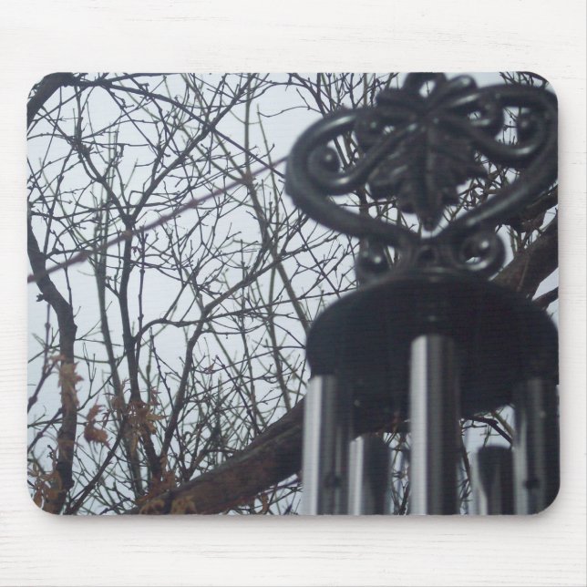 heart wind chime mouse pad (Front)