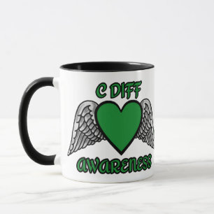 Heart/Wings...C Diff Mug