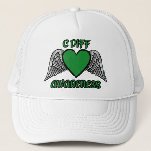 Heart/Wings...C Diff Trucker Hat