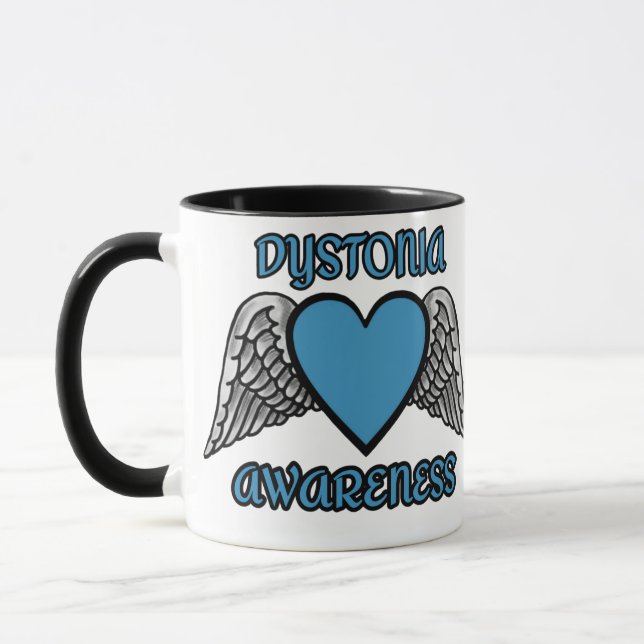 Heart/Wings...Dystonia Mug (Left)
