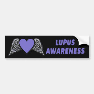 Heart/Wings...Lupus Bumper Sticker