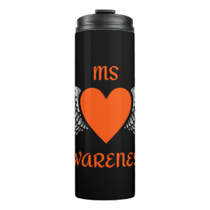 Heart/Wings...MS Thermal Tumbler