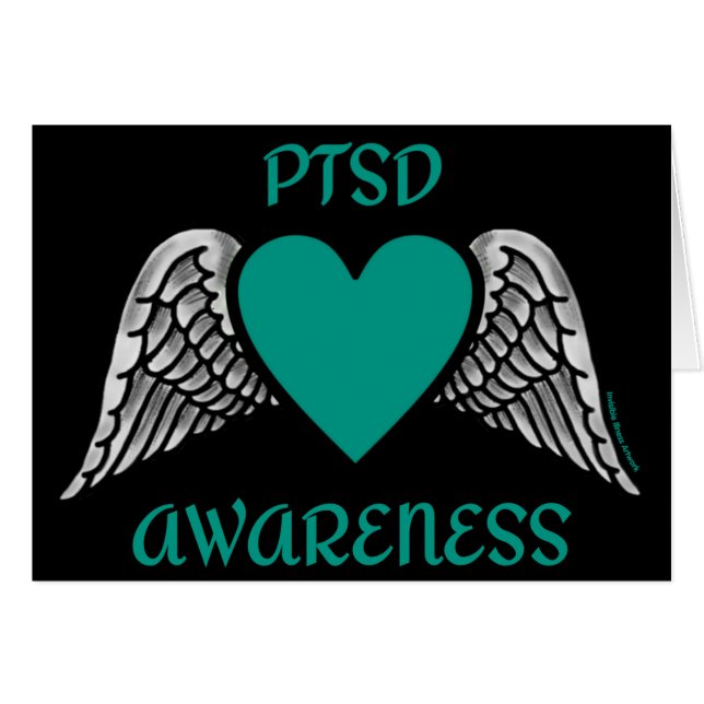Heart/Wings...PTSD (Front Horizontal)