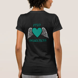Heart/Wings...PTSD T-Shirt
