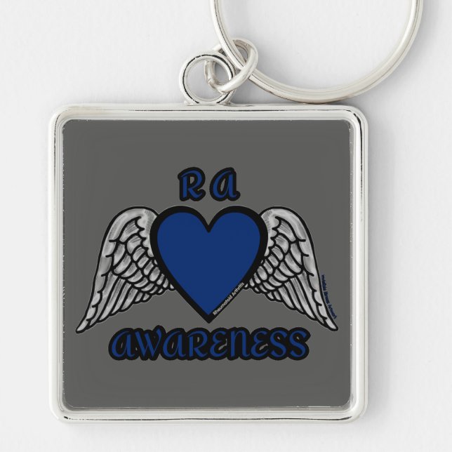 Heart/Wings...RA Key Ring (Front)