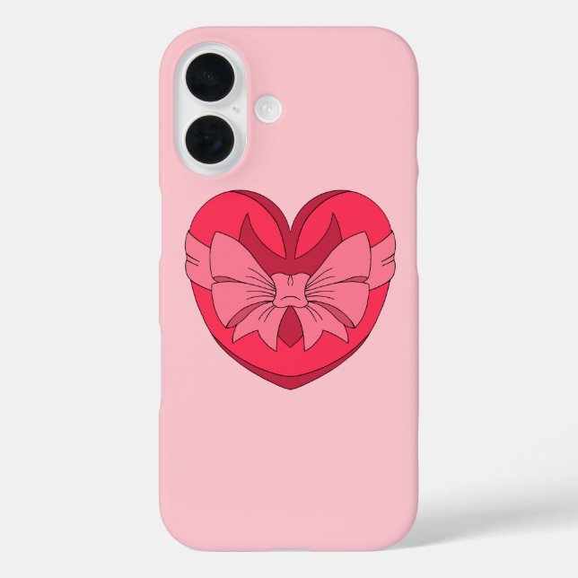 Heart with Arrowhead and Bow Case-Mate iPhone Case (Back)
