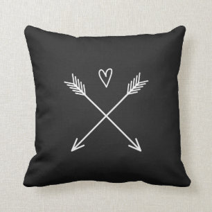 Heart with Arrows Cushion