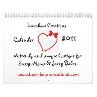 heart with bow, Luvabow Creations, Calender, 20... Calendar