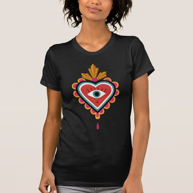 Heart with Eyes T-shirt (Front)