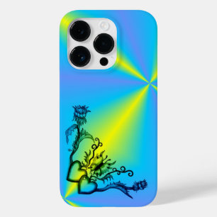 Heart with Flower and Butterfly Case-Mate iPhone 14 Pro Case