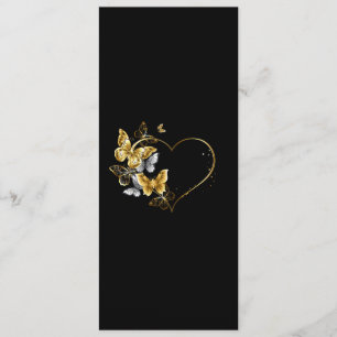 Heart with Golden Butterflies Program