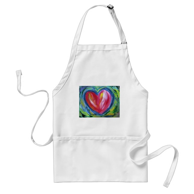 Heart with Hope Art Custom Apron (Front)