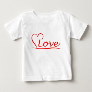 Heart with Love Baby T-Shirt
